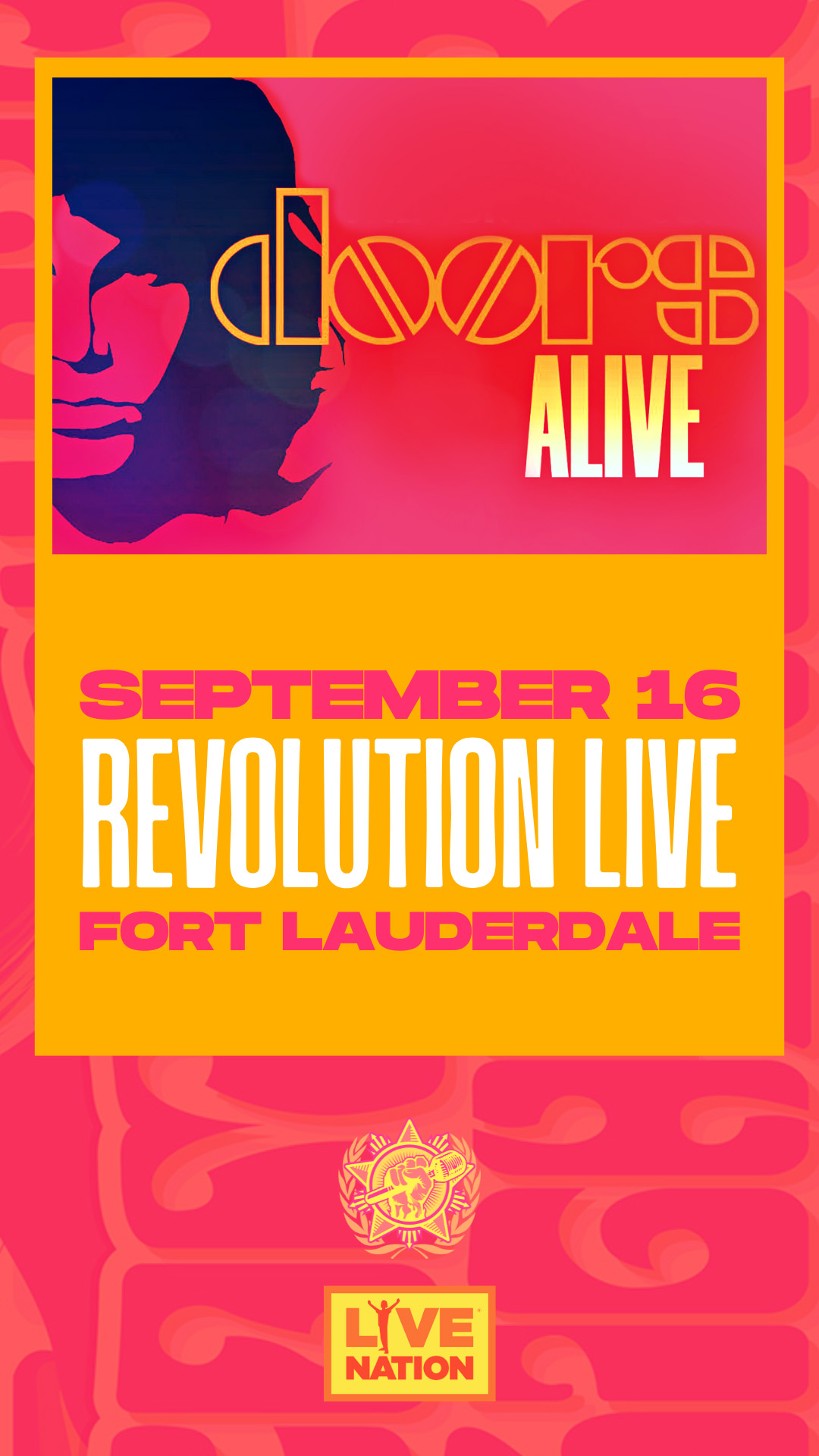 GIVEAWAY — Doors Alive (The Doors Tribute Band) at Revolution Live Fort