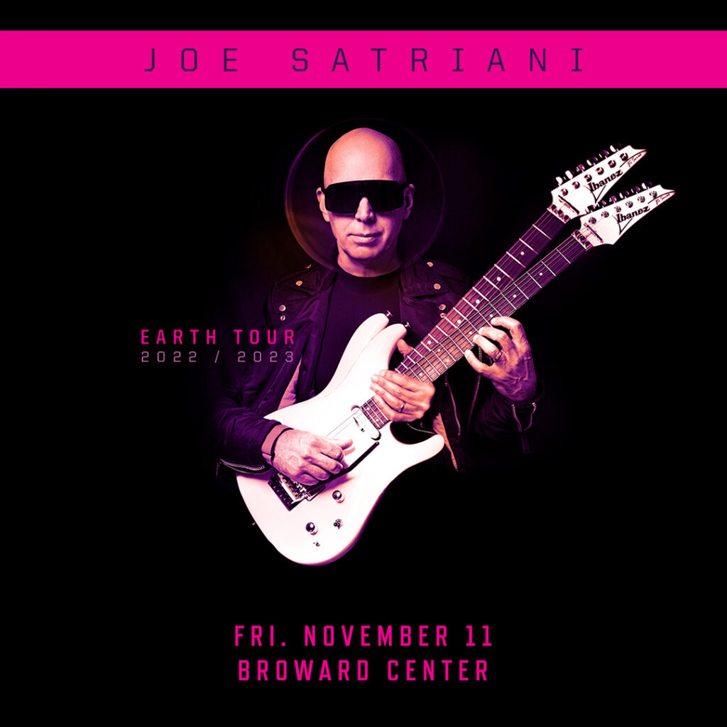 Joe Satriani Ft Lauderdale 2022 Tickets