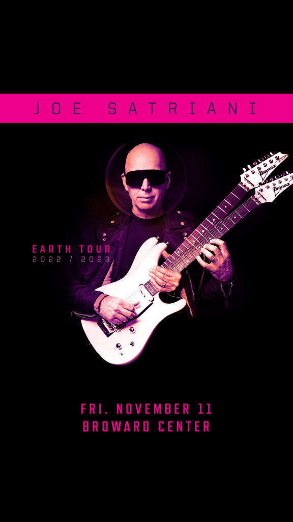 Joe Satriani Tickets Fort Lauderdale 2022 Story