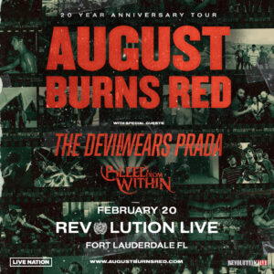 August Burns Red Tickets Fort Lauderdale 2023