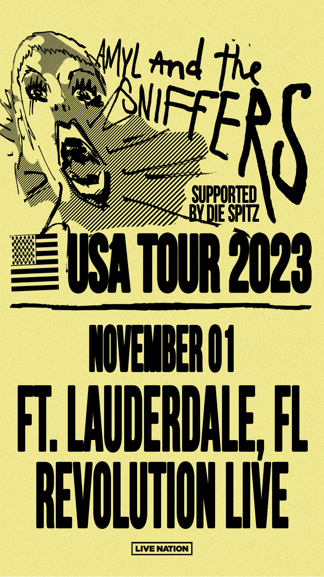 Amyl and the Sniffers Tickets Fort Lauderdale 2023 Story