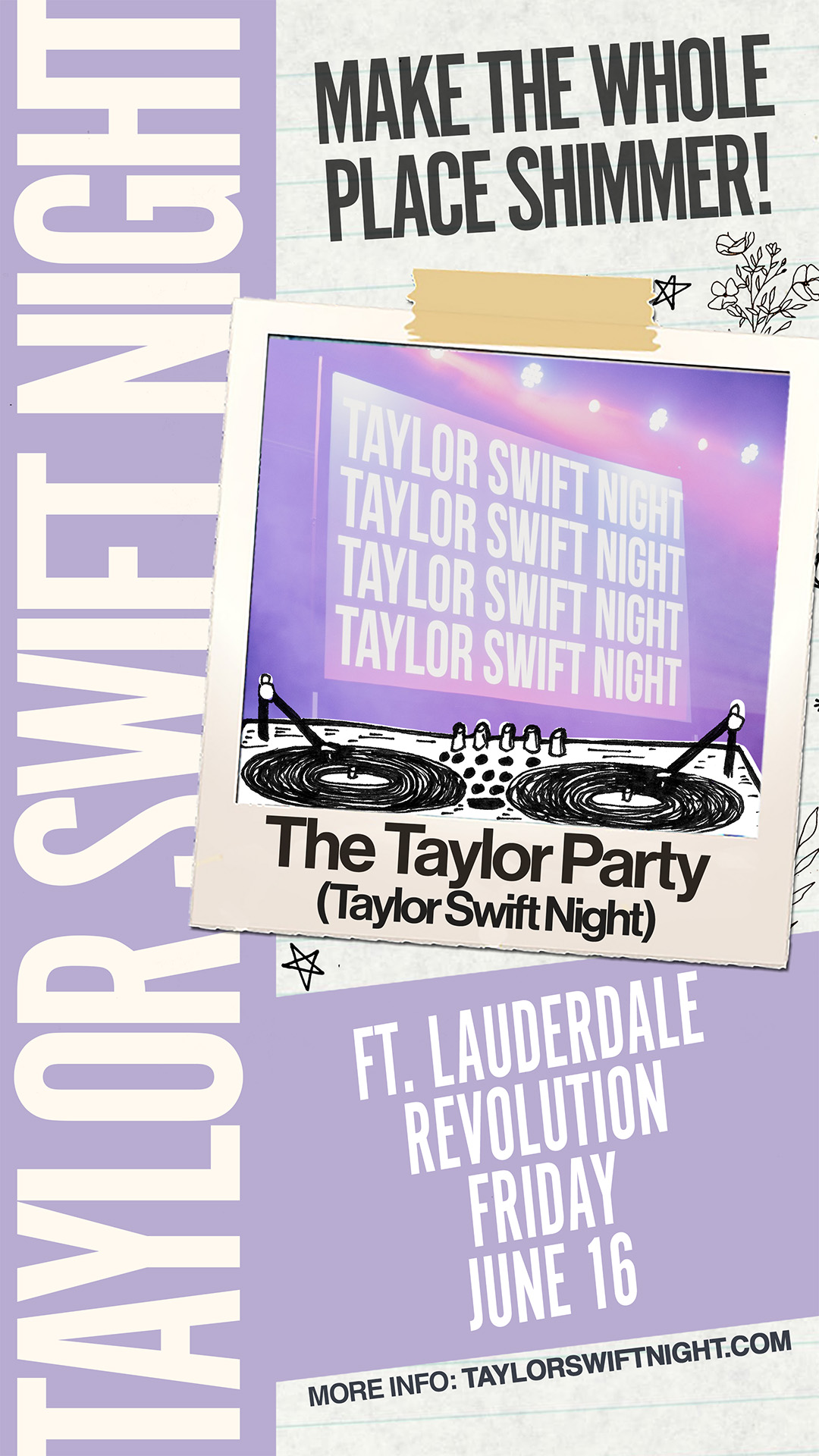 Taylor Swift Party Fort Lauderdale Tickets 2023 Story