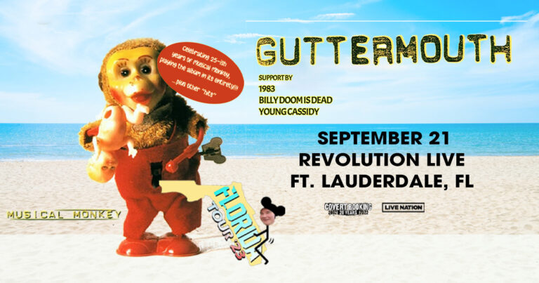 Guttermouth Tickets Fort Lauderdale 2023 Giveaway