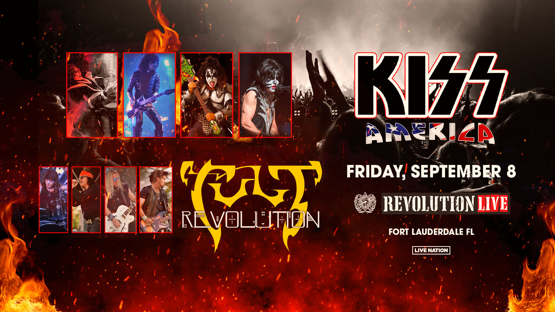 GIVEAWAY — KISS America (KISS Tribute) and Cult Revolution (Tribute to