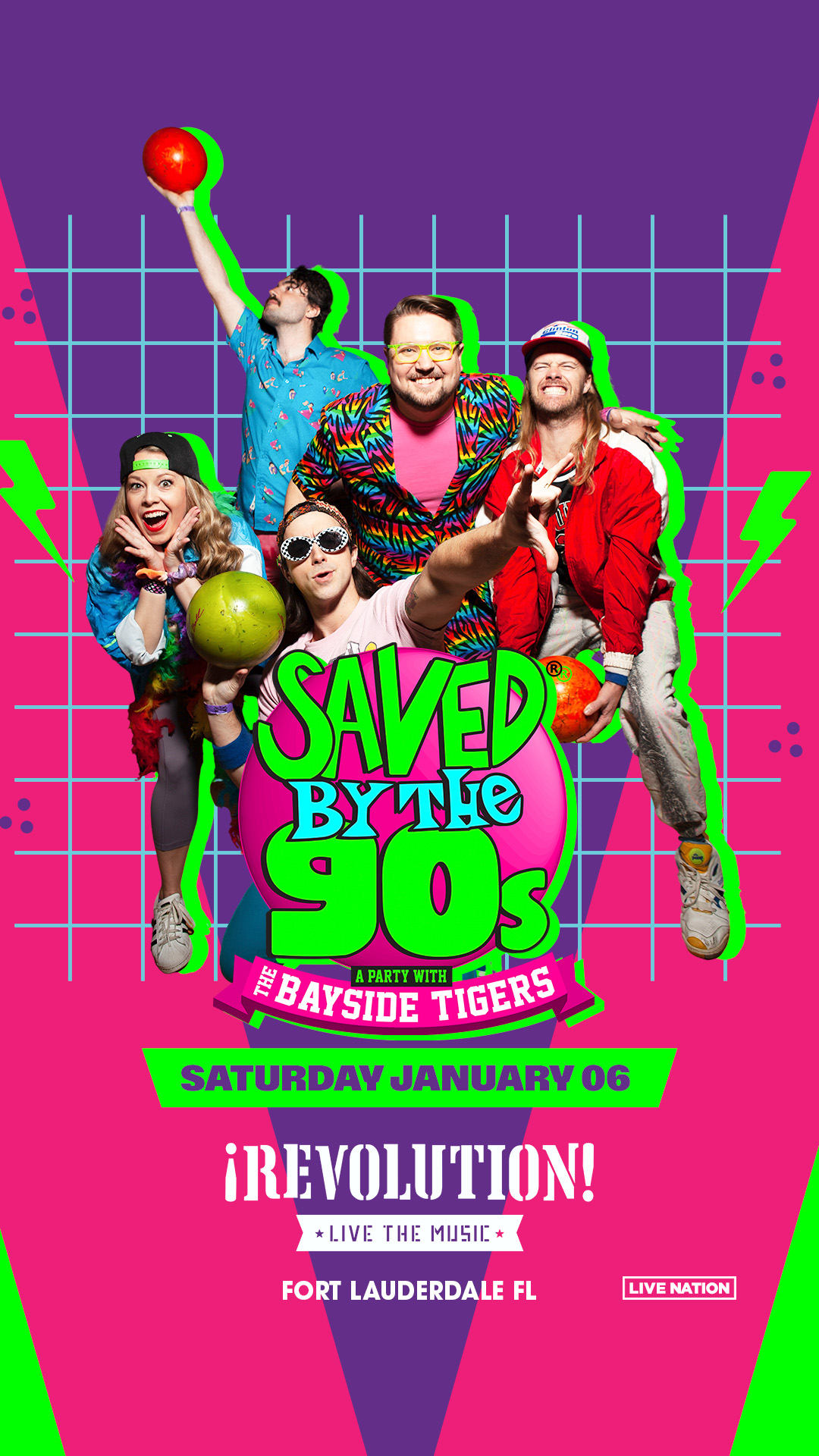 Saved By The 90s Party Fort Lauderdale 2024 Story