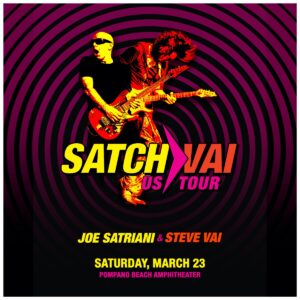 Joe Satriani & Steve Vai Pompano 2024