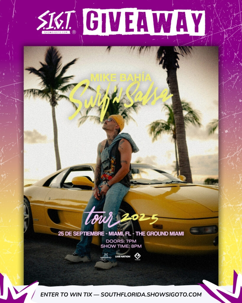 Mike Bahia Giveaway Miami 2025