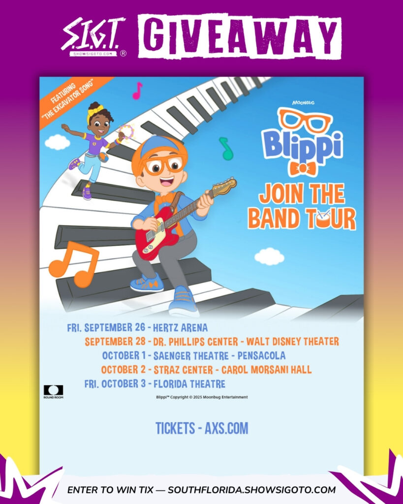 Blippi Giveaway Estero FL 2025