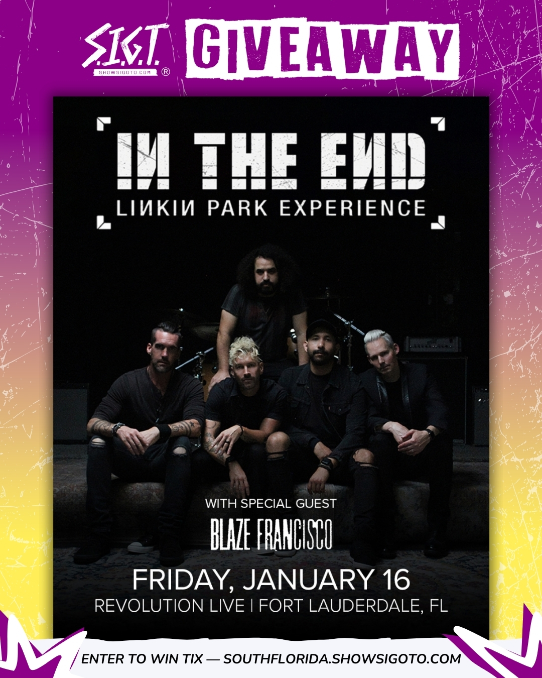 GIVEAWAY In The End Linkin Park Experience At Revolution Live In 