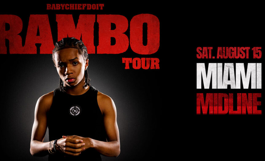 BabyChiefDoit RAMBO Tour at Midline Miami on August 15, 2026